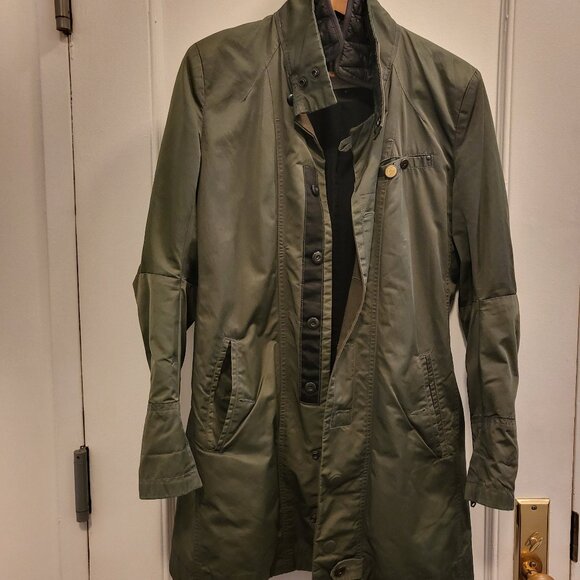 G-Star Raw Green Coat Size M - Picture 1 of 15